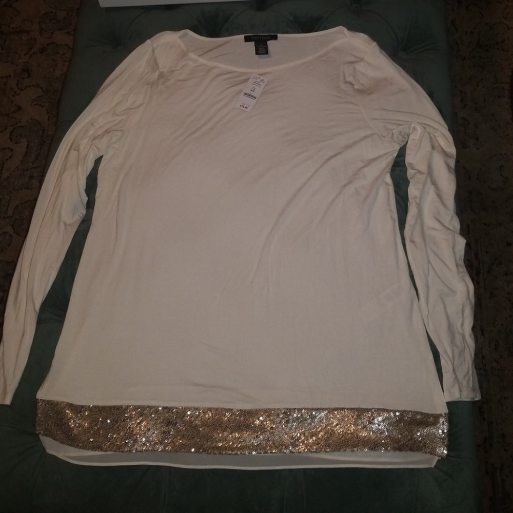 White/Cream Long Sleeved Tunic